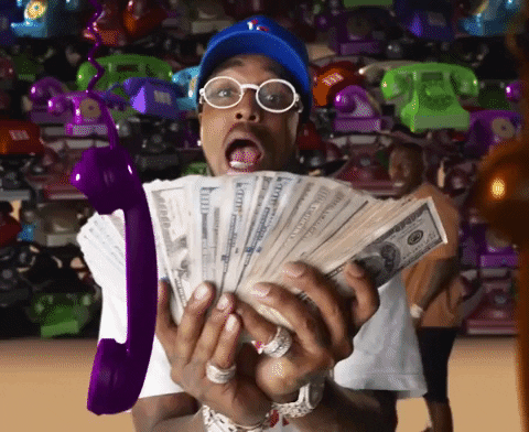 Pick Up Money GIF by DaBaby