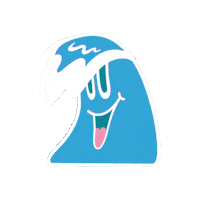 Rainbow Wave Sticker