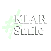 Teeth Aligner Sticker by KLAR Smile