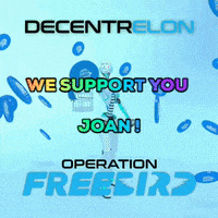 Cryptocurrency Joan GIF by decentrelon