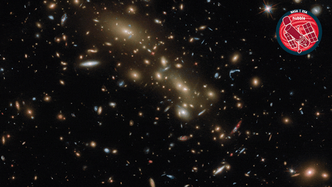 Glowing Deep Space GIF by ESA/Hubble Space Telescope