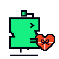 Valentine Mascot Sticker by SpaceshipTW