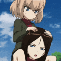Girls Und Panzer Russia GIF