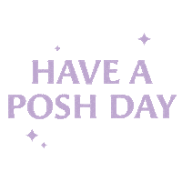 poshkc posh blowdry blow dry bar posh kc Sticker