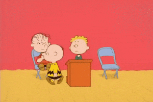 youre not elected charlie brown GIF by Peanuts