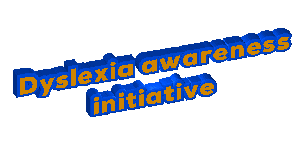mbahareth dyslexia awareness initiative Sticker