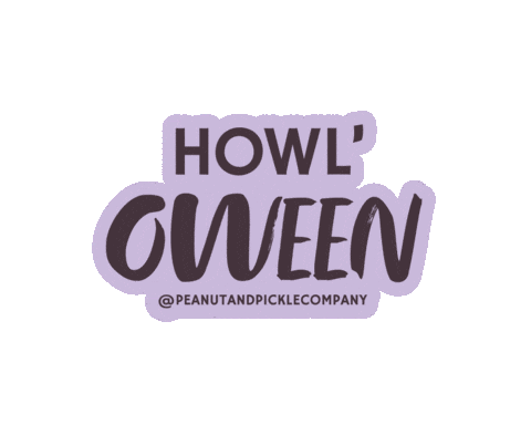 Halloween Doggrooming Sticker by Peanut and Pickle