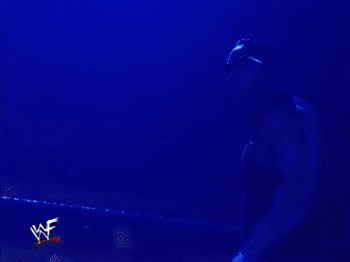 pacing the rock GIF by WWE