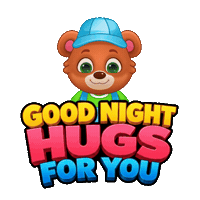 Good Night Love Sticker by Lucas and Friends by RV AppStudios