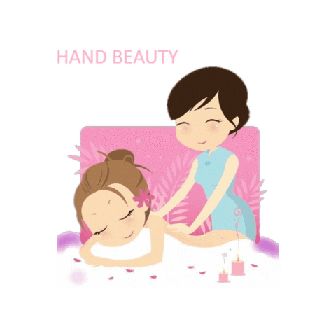 Relax Spa Sticker by Handbeauty