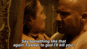 lincoln burrows love GIF by Prison Break