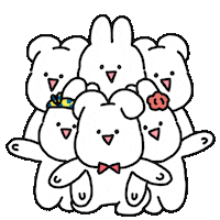 토끼 댄스 Sticker