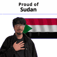 Sd Sudan Sticker