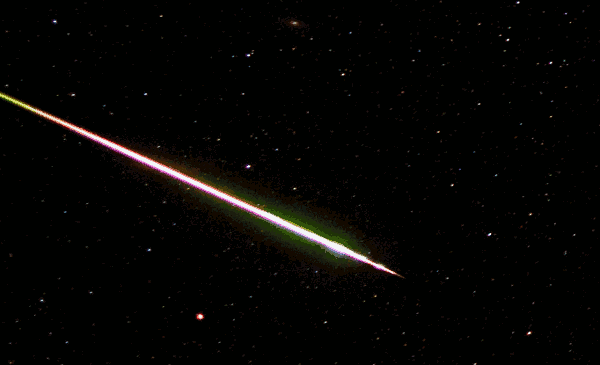 meteor shower astronomy GIF