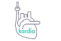 KardiaAthletica kardia kardia athletica toronto skyline kardia toronto Sticker