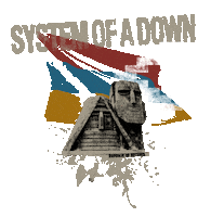 System Of A Down Sticker by Columbia Records