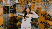 Womens Basketball Bison GIF by NDSU Athletics