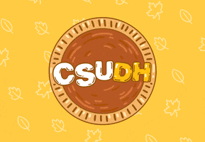 Pumpkin Pie Fall GIF by CSU Dominguez Hills