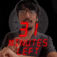 31 minutes left