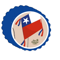 Fiestas Patrias Chile Sticker by San Camilo