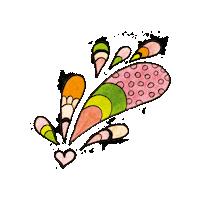 Decoration Sticker by Rollin'Art