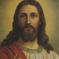 Seeing Jesus Christ GIF by Marcel Katz / The Art Plug