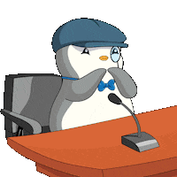 Well Done Wow Sticker by Pudgy Penguins