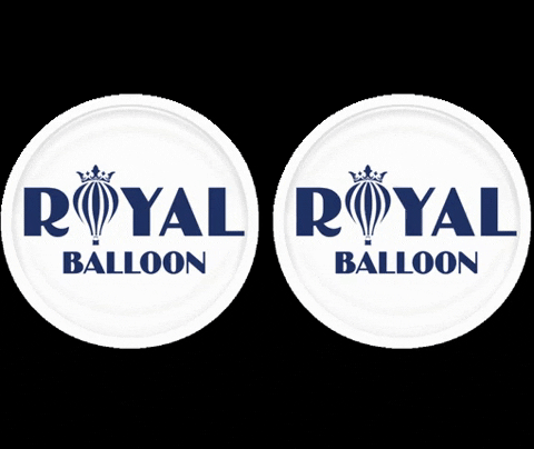 royalballoon giphygifmaker balloon balloons royal GIF