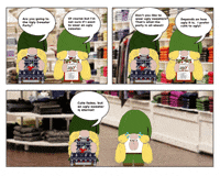 Christmas Shopping GIF