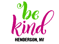 Be Kind Love Sticker by City of Henderson
