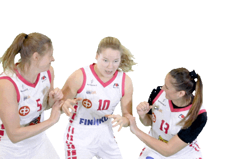 FoA_Naiset giphyupload basketball naisten korisliiga defence Sticker