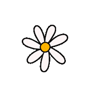 Loves Me Flower Sticker by Poppy Deyes
