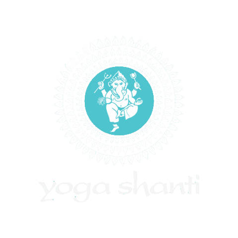 TheYogaShanti giphyupload yoga shanti yogashanti Sticker