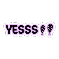 Happy Yes Sticker