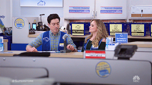 cloud 9 nbc GIF by Superstore