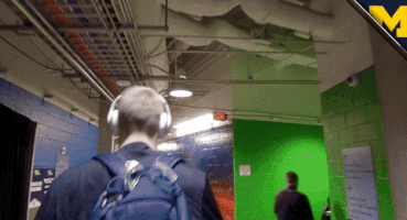 College Basketball Trophy GIF by Michigan Athletics