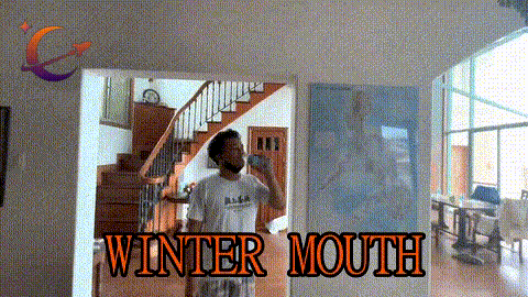 Winter Breathe GIF by MrMoonMission