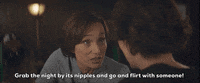 kristin scott thomas flirt GIF by Vulture.com