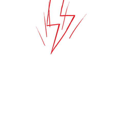 Lightning Thunder Sticker by Exact Software