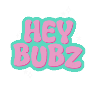 Pink Hello Sticker