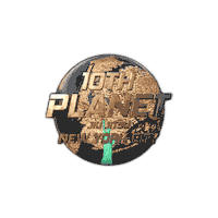 10Th Planet Nyc Sticker by 10PNYC