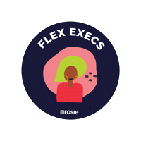 Flex Execs Sticker by We Are Rosie