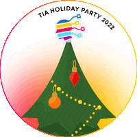 Happy Christmas Tree Sticker by The Influence Agency