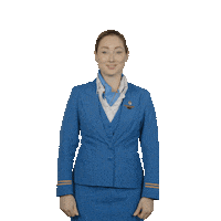 Cabin Crew Thumbs Up Sticker by KLM