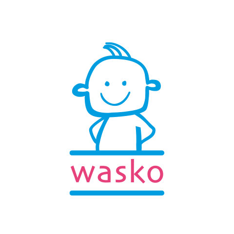 Wasko_Kinderopvang giphyupload ko roze blauw Sticker