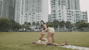 soldierkidd workout girls yoga stretch GIF