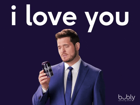 I Love You Bubly Water GIF by bubly