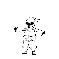 Happy Bye Bye Sticker