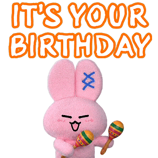 Happy Birthday Sticker by POPJOYID