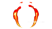Animation Burning Sticker by youmotion.com